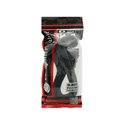 کابل برق کامپیوتر و مانیتور  3 پین دی نت طول 1.5 متر