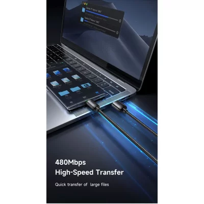 کابل شارژ تایپ سی 60 وات 3 آمپر مک دودو Mcdodo CA-396 طول 1 متر