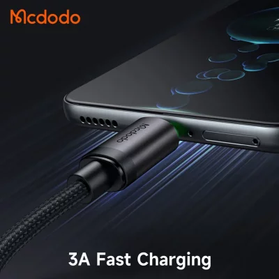 کابل شارژ تایپ سی 60 وات 3 آمپر مک دودو Mcdodo CA-396 طول 1 متر