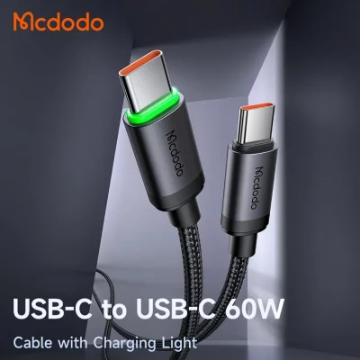 کابل شارژ تایپ سی 60 وات 3 آمپر مک دودو Mcdodo PD CA-441 طول 1 متر