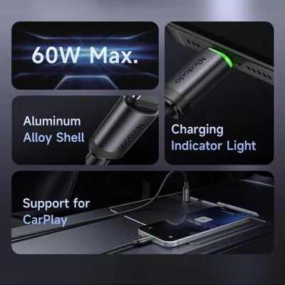 کابل شارژ تایپ سی 60 وات 3 آمپر مک دودو Mcdodo PD CA-441 طول 1 متر