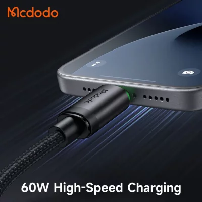 کابل شارژ تایپ سی 60 وات 3 آمپر مک دودو Mcdodo PD CA-441 طول 1 متر