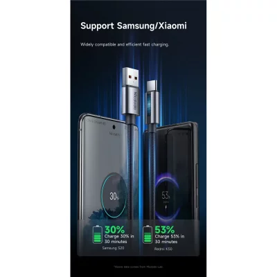 کابل شارژ تایپ سی 100 وات 6 آمپر سوپر فست مک دودو Mcdodo CA-518 طول 1.2 متر