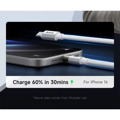 کابل شارژ تایپ سی 100 وات سوپر فست مک دودو Mcdodo PD CA-558 طول 1.2 متر