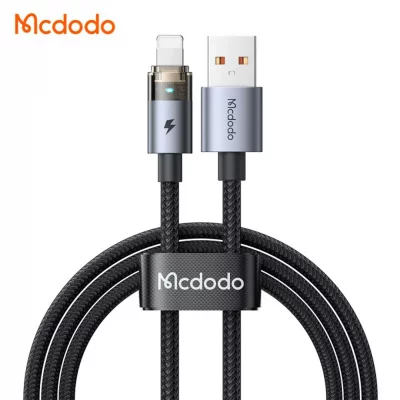 کابل شارژ آیفون لایتنینگ 3 آمپر کارپلی مک دودو مدل Mcdodo 3A CA-691 طول 1.2 متر