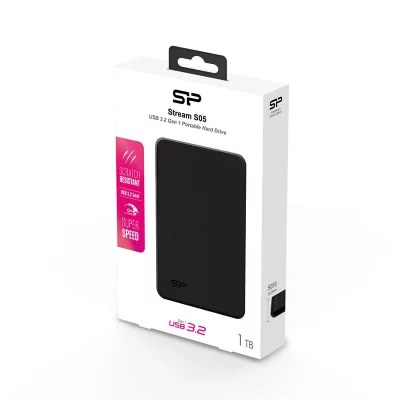 قیمت و خرید هارد اکسترنال سیلیکون پاور مدل SP Stream S05 ظرفیت 1 ترابایت