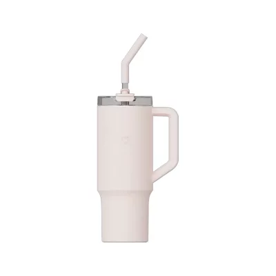 ماگ شیائومی مدل Xiaomi Straw Mug MJXGB01RM / XMXGB01PL تراول ماگ 1 لیتری