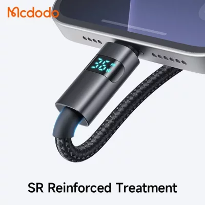 کابل شارژ آیفون تایپ سی به لایتنینگ 36 وات کارپلی مک دودو مدل Mcdodo CA-6570 طول 1.2 متر