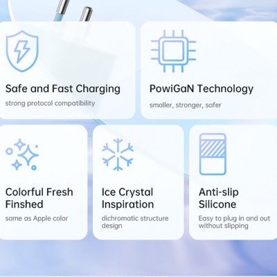 شارژر 70 وات سوپر فست شارژ 3 خروجی مک دودو Mcdodo 70W Gan5 mini CH-150 NEW