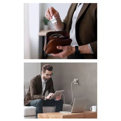 خرید و قیمت شارژر دیواری سوپر فست شارژ مک دودو مدل CH-100 توان 45 وات