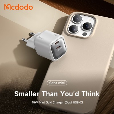 خرید و قیمت شارژر دیواری سوپر فست شارژ مک دودو مدل CH-100 توان 45 وات