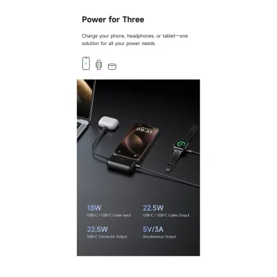 پاوربانک 22.5 وات جیبی مک دودو Mcdodo FreeKit MC-776 ظرفیت 5000 میلی آمپر