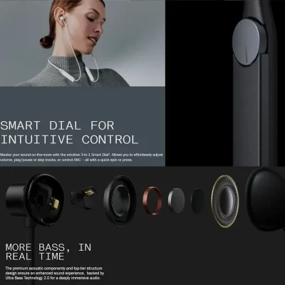 خرید و قیمت هندزفری بلوتوثی گردنی سی ام اف ناتینگ مدل CMF Neckband Pro