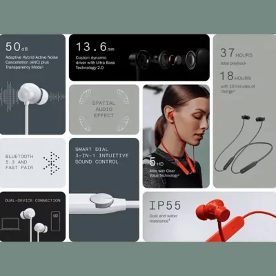 هندزفری گردنی بلوتوثی ناتینگ سی ام اف مدل CMF Neckband Pro