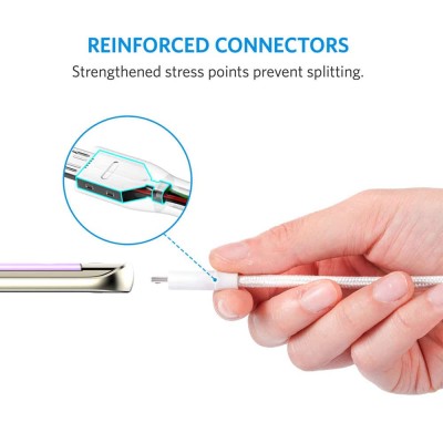 کابل میکرو انکر مدل Anker PowerLine+ Micro USB A8142 طول 0.9 متر