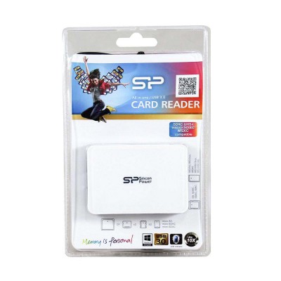 کارتخوان ( رم ریدر ) همه کاره سیلیکون پاور مدل Silicon Power All-In-One Card Reader USB 3.0