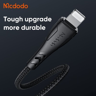 کابل تبدیل تایپ سی به لایتنینگ مک دودو مدل Mcdodo Lightning 3A CA-4570 طول 20 سانتی متر
