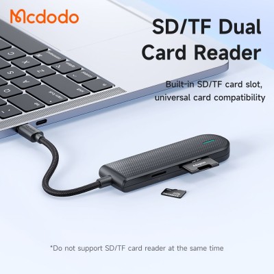 هاب 5 پورت تایپ سی مک دودو مدل Mcdodo USB-C Hub HU-143