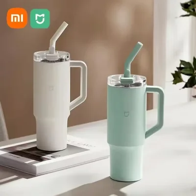 ماگ شیائومی Straw Mug MJXGB01RM / XMXGB01PL تراول ماگ 1 لیتری