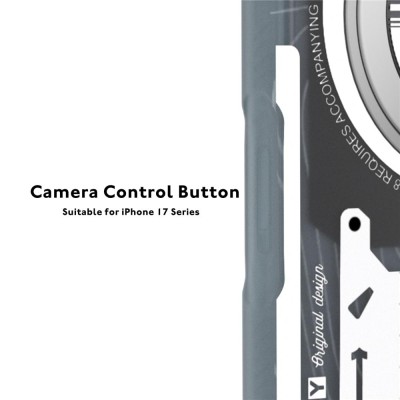 کاور مگ سیف استند (هولدر) یانگ کیت مدل CyberPunk 360° Spin MagSafe مناسب آیفون 17 پرو مکس اپل iPhone 17 Pro Max