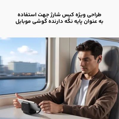 خرید و قیمت هدفون بلوتوثی بی سیم انکر مدل Anker Soundcore P41i A3937 با قابلیت پایه هولدر