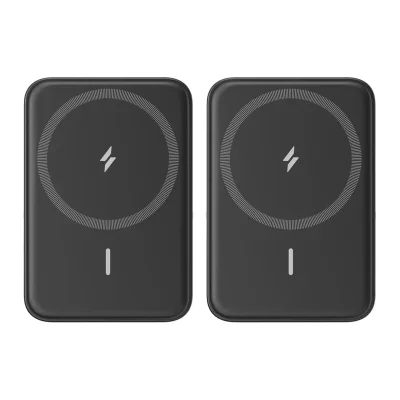 پاوربانک انکر وایرلس مگ سیف با استند مدل Anker 322 MagGo A1618 ظرفیت 5000 میلی آمپر