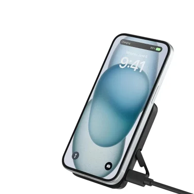 پاوربانک انکر وایرلس مگ سیف با استند مدل Anker 322 MagGo A1618 ظرفیت 5000 میلی آمپر