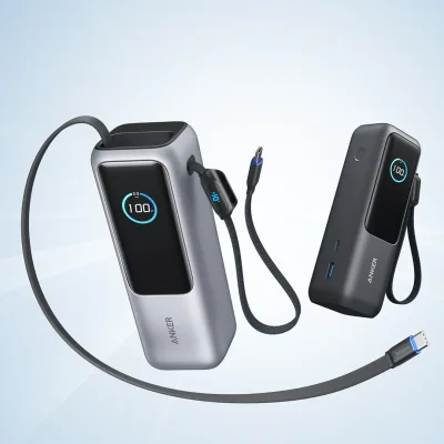 پاوربانک 165 وات 4 خروجی انکر مدل Anker A1695 ظرفیت 25000 میلی آمپر