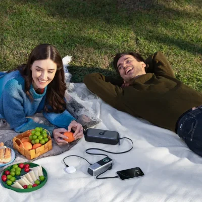 پاوربانک 165 وات 4 خروجی انکر مدل Anker A1695 ظرفیت 25000 میلی آمپر