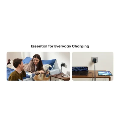 شارژر دیواری 140 وات 3 پورت با کابل تایپ سی انکر مدل Anker B2697