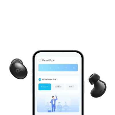 خرید و قیمت هدفون بلوتوثی بی سیم انکر مدل Anker Soundcore A30i A3958