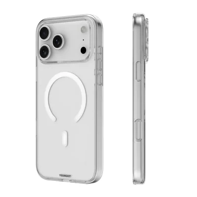 قاب آیفون 17 پرو ( کاور ) مگ سیف شفاف یانگ کیت Clear Series iPhone 17 Pro