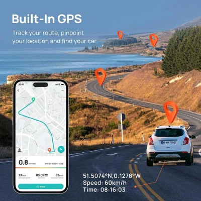 دوربین ثبت وقایع جلوی خودرو شیائومی مدل 70Mai Dash Cam 4K A810