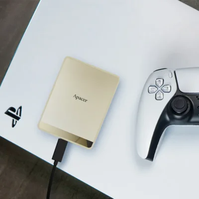 هارد اکسترنال کنسول PS5 پلی استیشن 1 ترابایت اس اس دی اپیسر Apacer SSD 1TB AS724