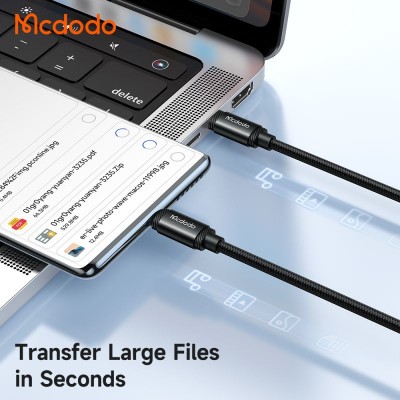 کابل شارژ تایپ سی 240 وات مک دودو Mcdodo PD CA-368 طول 1.2 متر