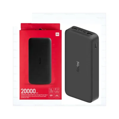 پاوربانک شیائومی اصلی مدل Redmi PB200LZM ظرفیت 20000 میلی آمپر ساعت