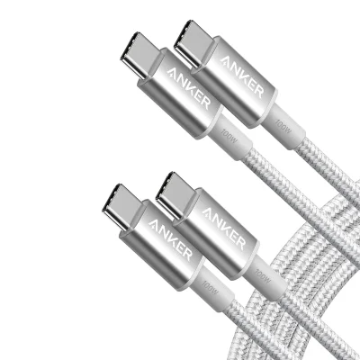 کابل شارژ تایپ C انکر 100 وات مدل Anker 333 USB-C A8757 طول 1.8 متر