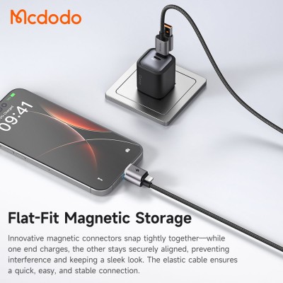 کابل شارژ چند سر 4 کاره 60 وات مک دودو Mcdodo USB-C CA-6560 طول 1.2 متر