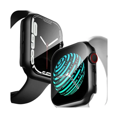 کاور و گلس محافظ صفحه نمایش اپل واچ سایز 41 میلی متر