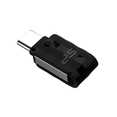 فلش مموری تایپ سی سیلیکون پاور USB-C C31 OTG ظرفیت 256 گیگابایت