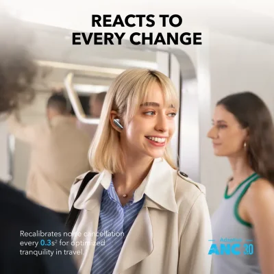 خرید و قیمت هدفون بلوتوثی بی سیم انکر مدل Anker Soundcore Liberty 4 Pro A3954