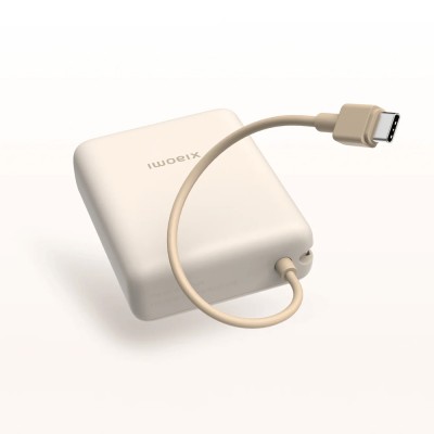 پاوربانک شیائومی 10000 میلی آمپر 33 وات با کابل تایپ سی مدل PB1033MI