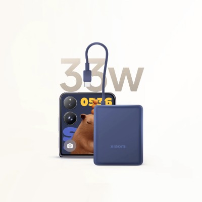 پاوربانک شیائومی 10000 میلی آمپر 33 وات با کابل تایپ سی مدل PB1033MI