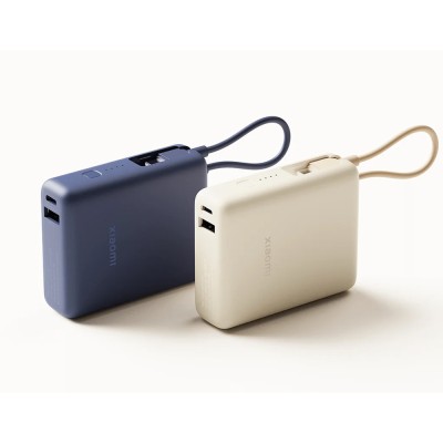 خرید و قیمت پاور بانک 3 خروجی 33 وات با کابل تایپ سی شیائومی مدل PB1033MI ظرفیت 10000 میلی آمپر ساعت