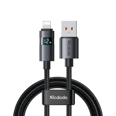 کابل شارژ آیفون لایتنینگ 3 آمپر کارپلی مک دودو مدل Mcdodo CA-649 طول 1.2 متر