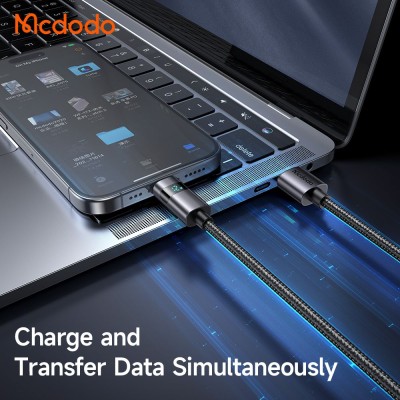 کابل تبدیل USB به لایتنینگ مک دودو مدل Mcdodo Lightning 3A CA-6490 طول 1.2 متر