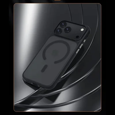 کاور آیفون 17 پرو مکس مات مگ سیف بلوئو BLUEO Skin Friendly Stain & Slip Resistant iPhone 17 Pro Max