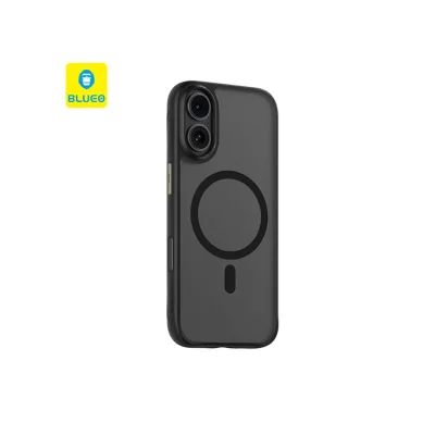 کاور آیفون 17 نرمال مات مگ سیف بلوئو BLUEO Skin Friendly Stain & Slip Resistant iPhone 17