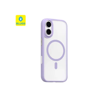 قاب آیفون 17 نرمال مگ سیف بلوئو Blueo Skin Friendly Stain & Slip Resistant iPhone 17