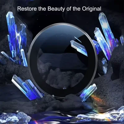 محافظ لنز دوربین آیفون 17 پرو و 17 پرو مکس یاقوت کبود بلوئو BLUEO Sapphire Crystal iPhone 17 Pro/17 Pro Max